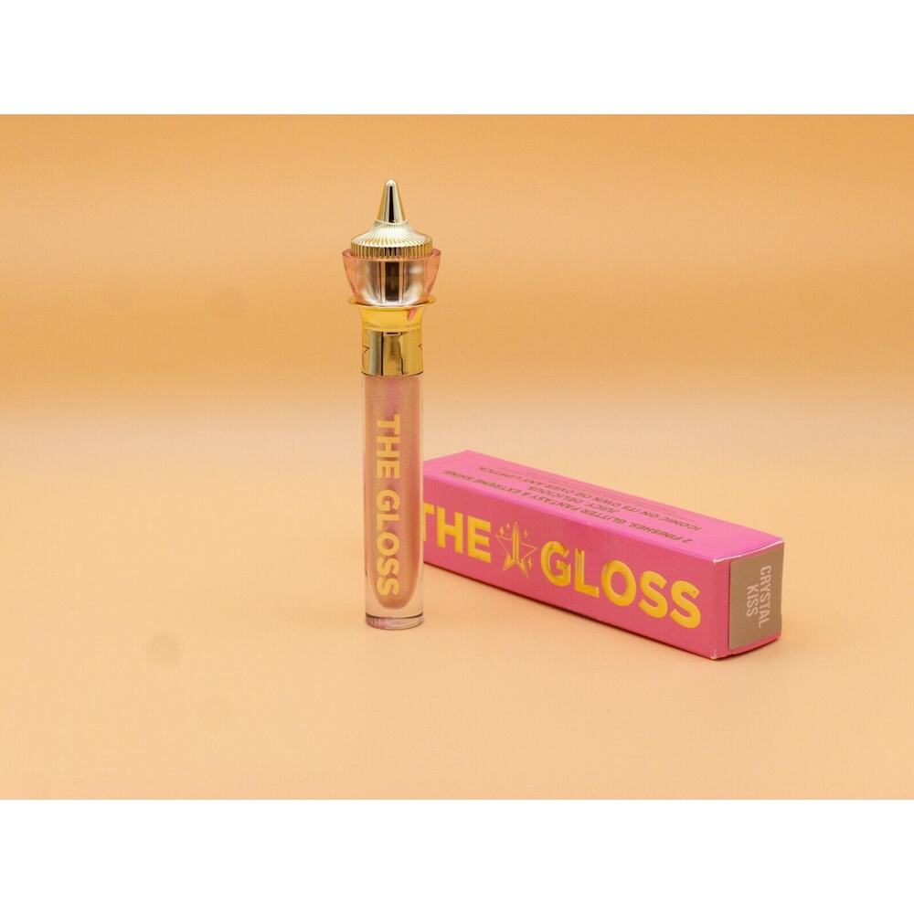 JEFFREE STAR-Hard to find CRYSTAL KISS -100% AUTHENTIC THE GLOSS LIP GLOSS NIB!